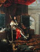 Henri Testelin Portrait of Louis XIV of France oil painting